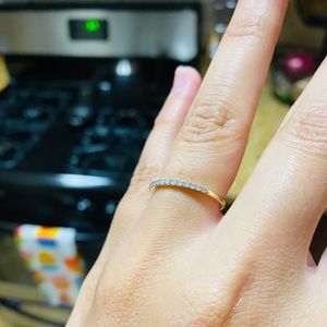 1/2 Diamond Eternity 9k Gold Band